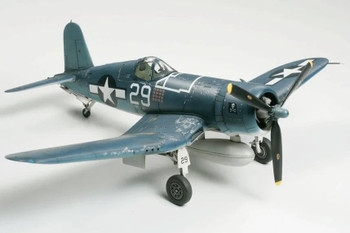 Tamiya 60775 1:72 Scale Vought F4U 1A Corsair Plastic Model Kit Display