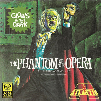 Atlantis A451 1:8 Lon Chaney Phantom of the Opera Glow Edition Plastic Model Kit