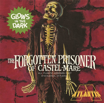 Atlantis A453 1:8 Forgotten Prisoner of Castel-Mare Glow Plastic Model Kit