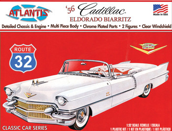 Atlantis H1200 1:32 1956 Cadillac Eldorado Classic Car Plastic Model Kit