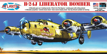 Atlantis H218 1:92 B-24J Liberator Buffalo Bill WWII Bomber with Swivel Stand