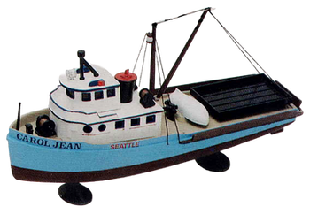 Atlantis L72122 1:160 Tuna Seiner Corsair Fishing Boat Plastic Model Kit