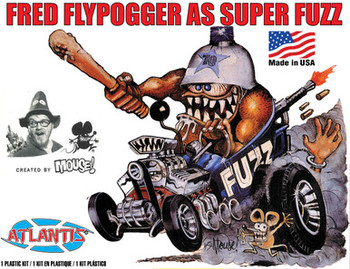 Atlantis M104 Fred Flypogger Superfuzz Weird-Oh Figure Plastic Model Kit