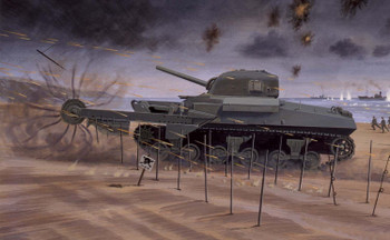 Airfix A02320V 1:76 Sherman Crab Military Collectible Plastic Model Kit