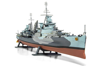 Airfix A50069 1:600 HMS Belfast Light Cruiser Gift Set Plastic Model Kit