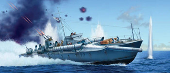 Italeri 5610 1:35 Vosper 72'6" MTB 77 Plastic Model Kit Royal Navy Torpedo Boat