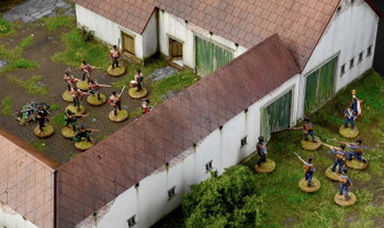 Italeri 6197 1:72 La Haye Sainte Waterloo 1815 Battle Set Plastic Model Kit