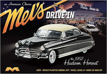 Moebius 1216 1:25 1953 Hudson Hornet Metropolitan Police Plastic Model Kit