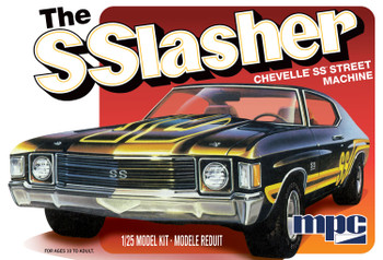MPC 1014 1:25 1972 Chevelle SS 454 Plastic Model Kit Hobby Collectible