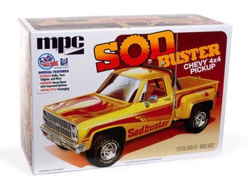 MPC 972 1:25 1981 Chevy Stepside Pickup Sod Buster Plastic Model Kit Hobby