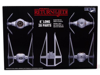 MPC 989 1:48 Star Wars Return of the Jedi TIE Interceptor Plastic Model Kit