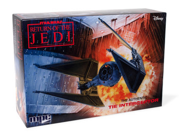 MPC 989 1:48 Star Wars Return of the Jedi TIE Interceptor Plastic Model Kit