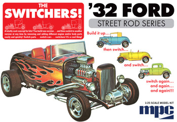 MPC 992 1:25 1932 Ford Switchers Roadster/Coupe Plastic Model Kit Hobby
