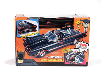 Polar Lights 1007 1:25 1966 TV Batmobile Snap Plastic Model Kit Collectible