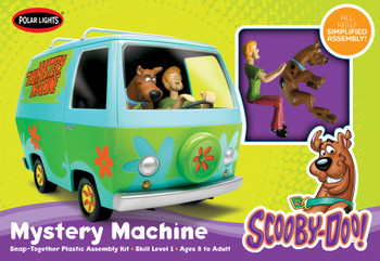 Polar Lights 901 1:25 Scooby-Doo Mystery Machine Snap Plastic Model Kit