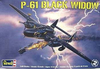 Revell 857546 1:48 Northrop P-61 Black Widow Night Fighter Plastic Model Kit