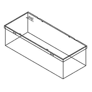 Kadee 3000 HO Scale Plastic Storage Box Empty Compartment Parts Organizer