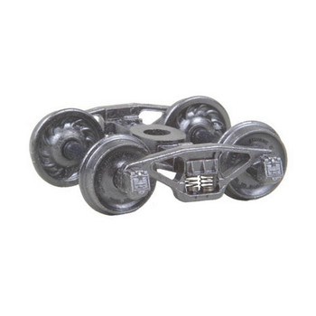 Kadee 517 HO Scale Pennsylvania 2D-F8 50-Ton Sprung Metal Trucks 33in Wheels