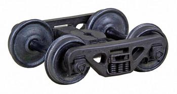 Kadee 560 HO Scale ACL Barber S-2 Roller Bearing Trucks 33in Smooth Back Wheels
