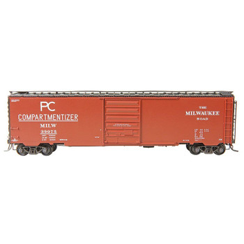 Kadee 6418 HO Scale Milwaukee Road 50ft PS-1 Boxcar Ready to Run #39075 Car Club