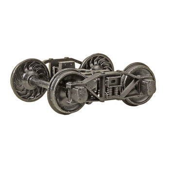 Kadee 752 O Scale 2-Rail Arch Bar Metal Trucks 33in Ribbed Back Metal Wheels