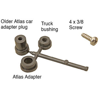 Kadee 754 O Scale 2-Rail ASF 100-Ton Roller Bearing Metal Trucks 36in Wheels