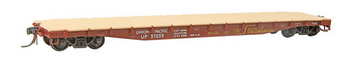 Kadee 9506 HO Scale Union Pacific 50-Ton AAR Flat Car Ready to Run #57059