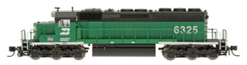 InterMountain 69321-05 N Scale Burlington Northern SD40-2 Diesel #6332 DC