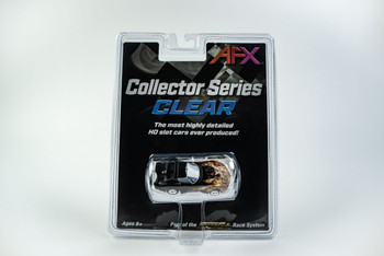 AFX 22051 HO 1968 Chevy Corvette 427 Black Flame Mega G+ 1/64 Scale Slot Car