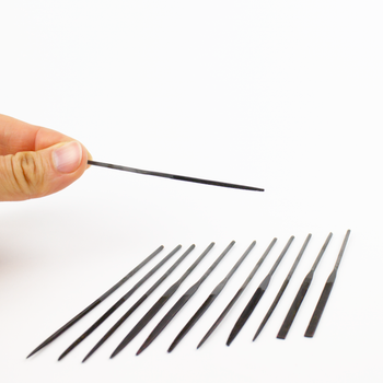Excel Blades 55607 12 Piece Assorted Needle File Set Hobby Craft Tool Precision