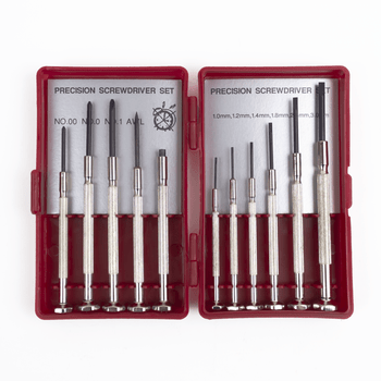 Excel Blades 55696 11-Piece Mini Screwdriver Set Hobby Craft Tool for Modeling