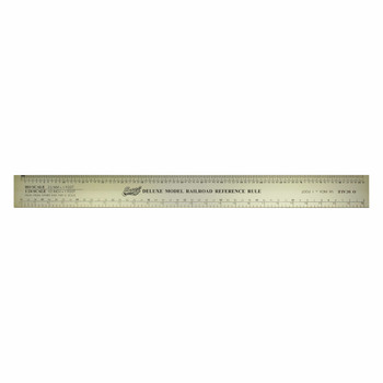 Excel Blades 55778 12-Inch Scale Ruler for Modeling Hobby Craft Tool Made in USA