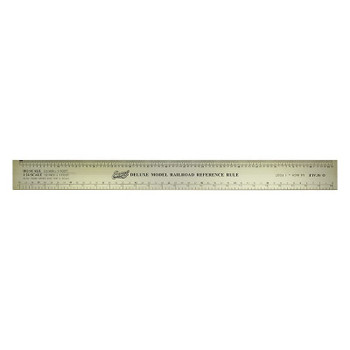 Excel Blades 55778 12-Inch Scale Ruler for Modeling Hobby Craft Tool Made in USA