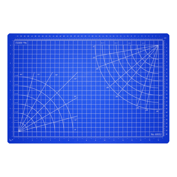Excel Blades 60003 12" x 18" Self Healing Cutting Mat Green Hobby Craft Tool