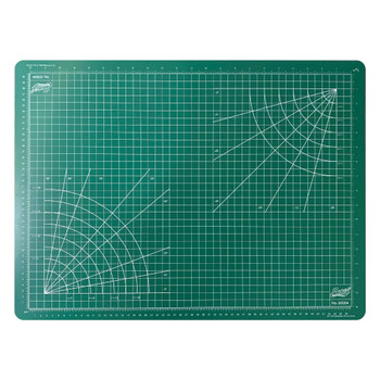 Excel Blades 60004 18" x 24" Self-Healing Cutting Mat Green Hobby Craft Tool
