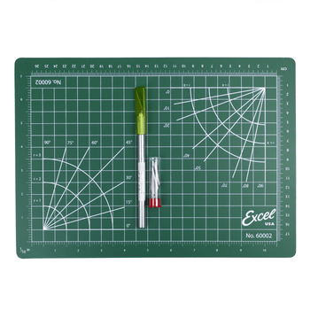 Excel Blades 90001 Precision Cutting Kit - Craft Knife & Cutting Mat Set