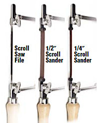 Zona 36-530 Scroll Sander Assortment Pack Hobby Craft Tool for Modeling