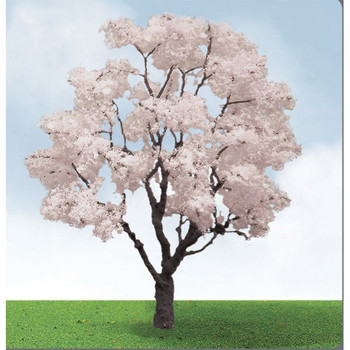 JTT Scenery 92321 HO Scale Pro-Elite Cherry Blossom Trees 3" to 3.5" Diorama