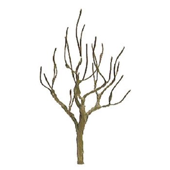 JTT Scenery 94111 N Scale 2" Pro Armature Deciduous Tree 4-Pack Diorama