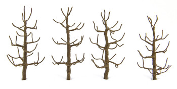 JTT Scenery 94118 N Scale 2-1/2" Sycamore Tree Armatures 4-Pack Diorama