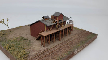 J & L Innovations 190 N Scale Brookside Icehouse Laser-Cut Building Wood Kit