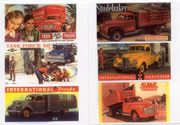 J & L Innovations 375 HO Scale Vintage Truck Billboard Signs 1940s - 50s