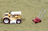 J & L Innovations 452 HO Scale Lawn Mower Set (2) Model Railroad Layout Detail