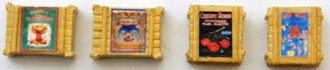 J & L Innovations 527 HO Scale Custom Crates Fireworks Mustard Yellow (4)