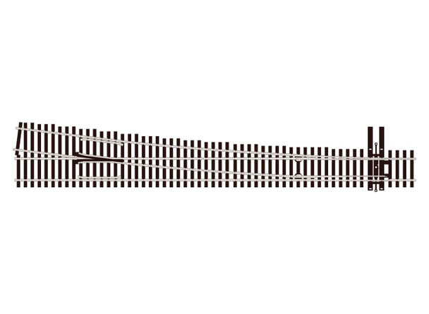 Peco SL-U8381 HO Scale Code 83 #8 Turnout Right Hand Unifrog Model Train Track