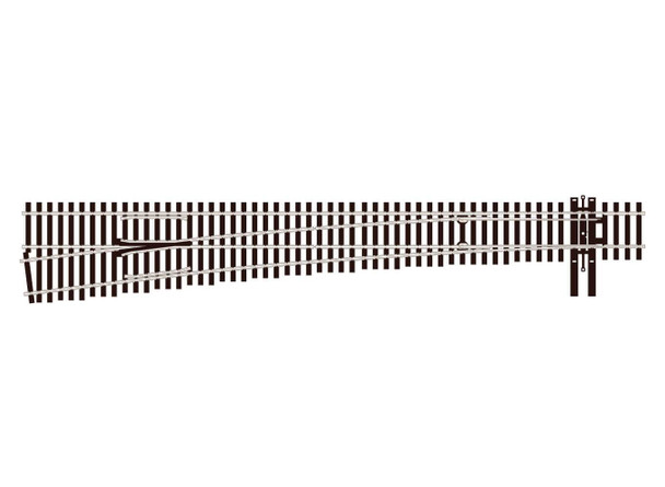 Peco SL-U8382 HO Scale Code 83 #8 Turnout Left Hand Unifrog Model Train Track