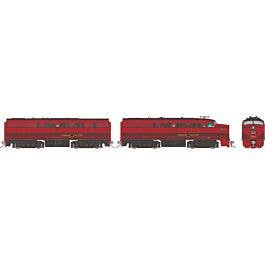 Rapido 37551 HO Scale Lehigh Valley ALCo FA-1 + FB-1 Set #542/537 DCC Sound