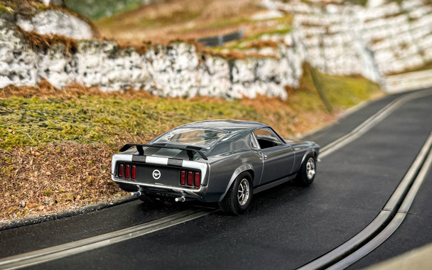 Scalextric 1:32 Scale Ford Mustang Boss 429 John Wick Slot Car C4497