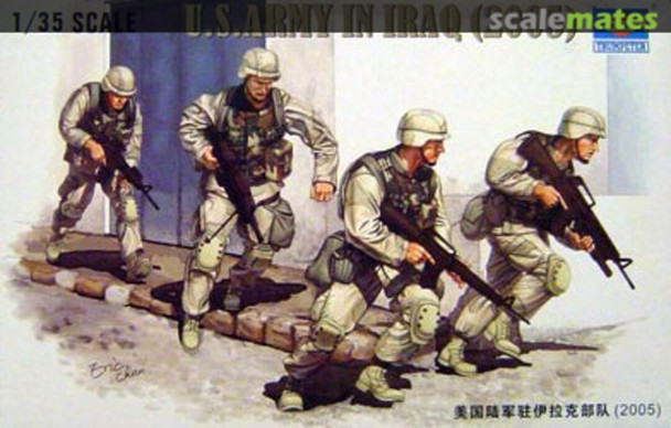 Trumpeter 1:35 Scale US Army in Iraq 2005 Figure Set Plastic Model Kit 0418