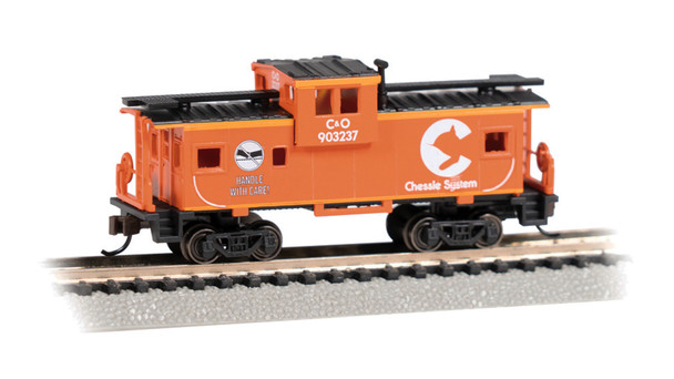 Bachmann 70758 N Scale Chessie System 36' Wide-Vision Caboose #903237